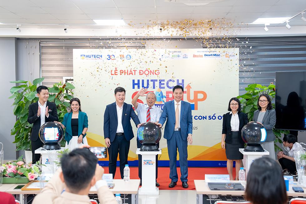 Khởi động sân chơi khởi nghiệp HUTECH Startup Wings 2025 - ảnh 2