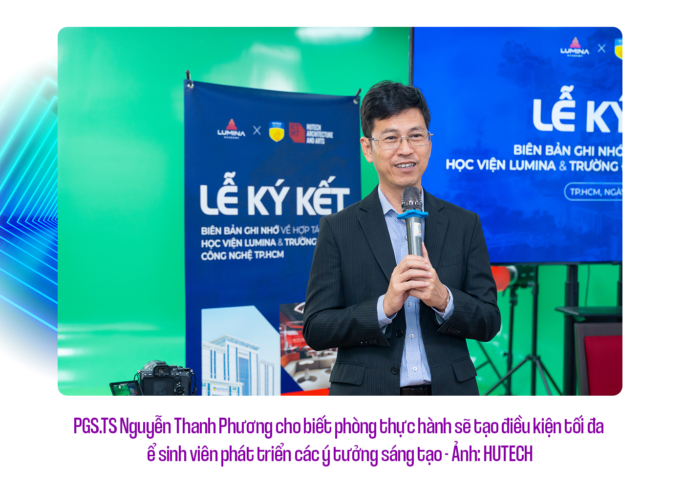 HUTECH khánh thành phòng thực hành ngành nghệ thuật số - Ảnh 6