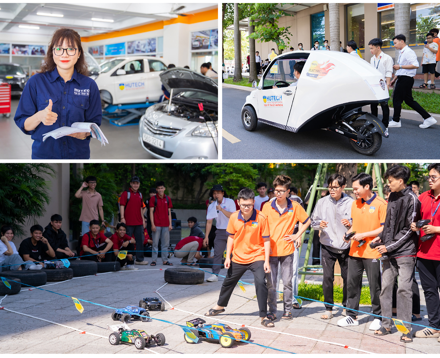 Học Công nghệ kỹ thuật ô tô tại HUTECH: Tự tay chế tạo xe - Ảnh 3