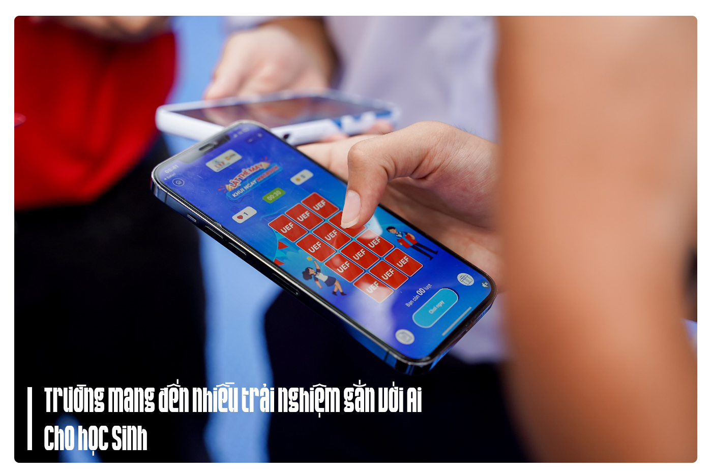 UEF cùng gen Z chọn ngành trong kỷ nguyên AI và xét học bổng sớm UEF cùng gen Z chọn ngành trong kỷ nguyên AI và xét học bổng sớm