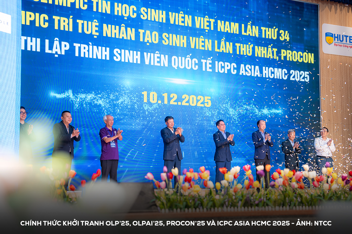 OLP′25, OlpAI′25, Procon′25, ICPC Asia HCMC 2025: Khai phá tài năng công nghệ trẻ - Ảnh 2 OLP′25, OlpAI′25, Procon′25, ICPC Asia HCMC 2025: Khai phá tài năng công nghệ trẻ - Ảnh 2