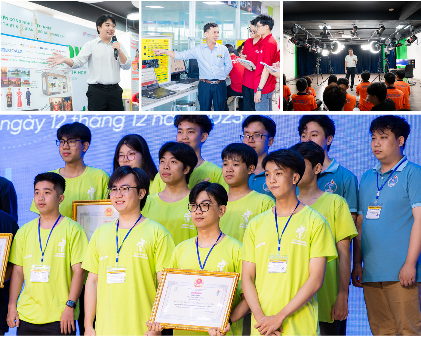 Khép lại 2025, sinh viên HUTECH nối dài bảng vàng thành tích - Ảnh 3