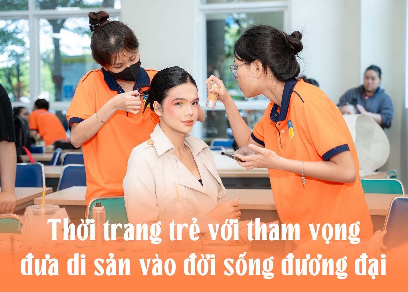 Thời trang trẻ với tham vọng đưa di sản vào đời sống đương đại - Ảnh 1 Thời trang trẻ với tham vọng đưa di sản vào đời sống đương đại - Ảnh 1
