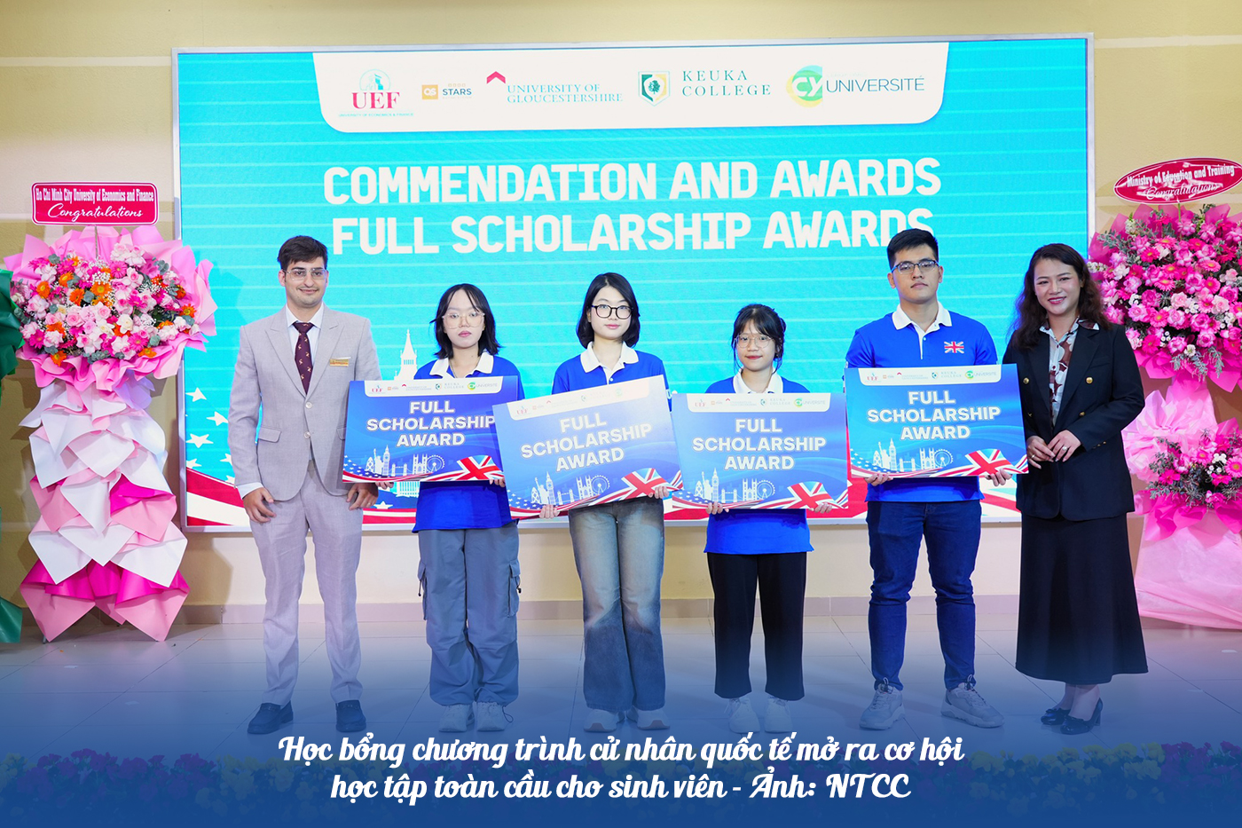 Hơn 300 suất học bổng cho chương trình cử nhân quốc tế UEF năm 2026 - Ảnh 2