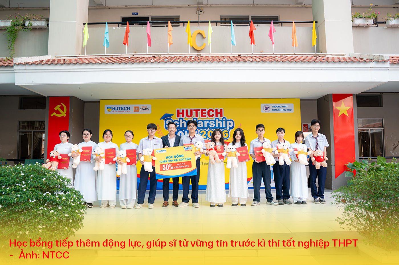 HUTECH Scholarship Tour 2026: Giải quyết nỗi lo học phí - Ảnh 2