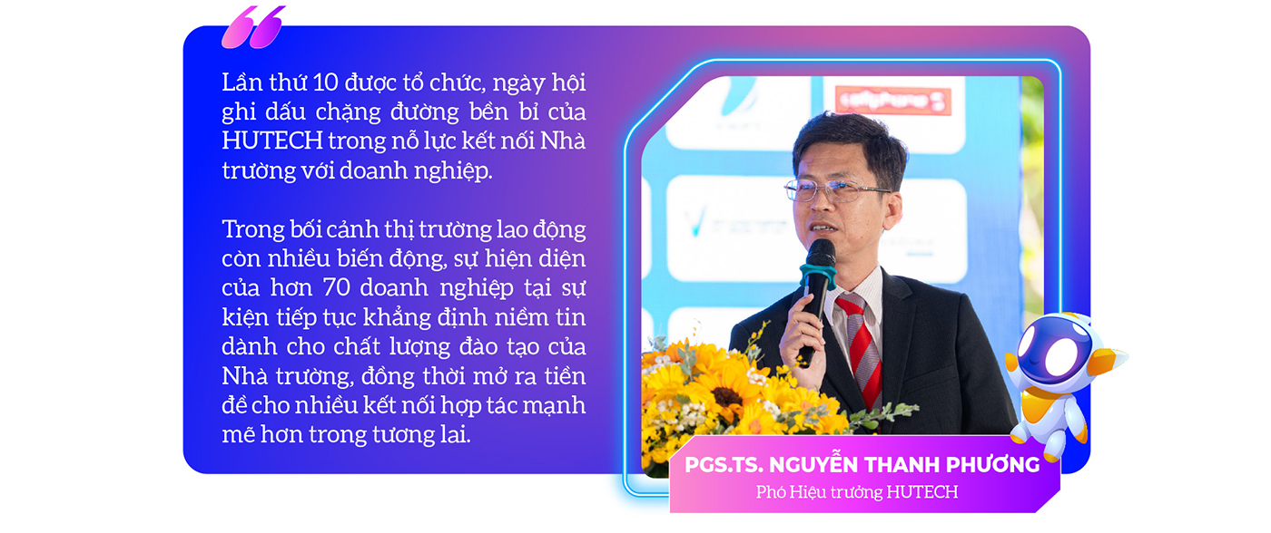 HUTECH IT OPEN DAY: 10 năm kết nối nhân lực công nghệ