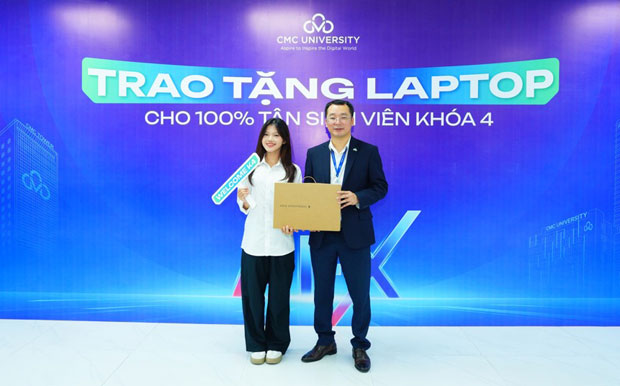 CMC tặng máy tính bảng cho thí sinh đăng ký nguyện vọng 1, 2, 3