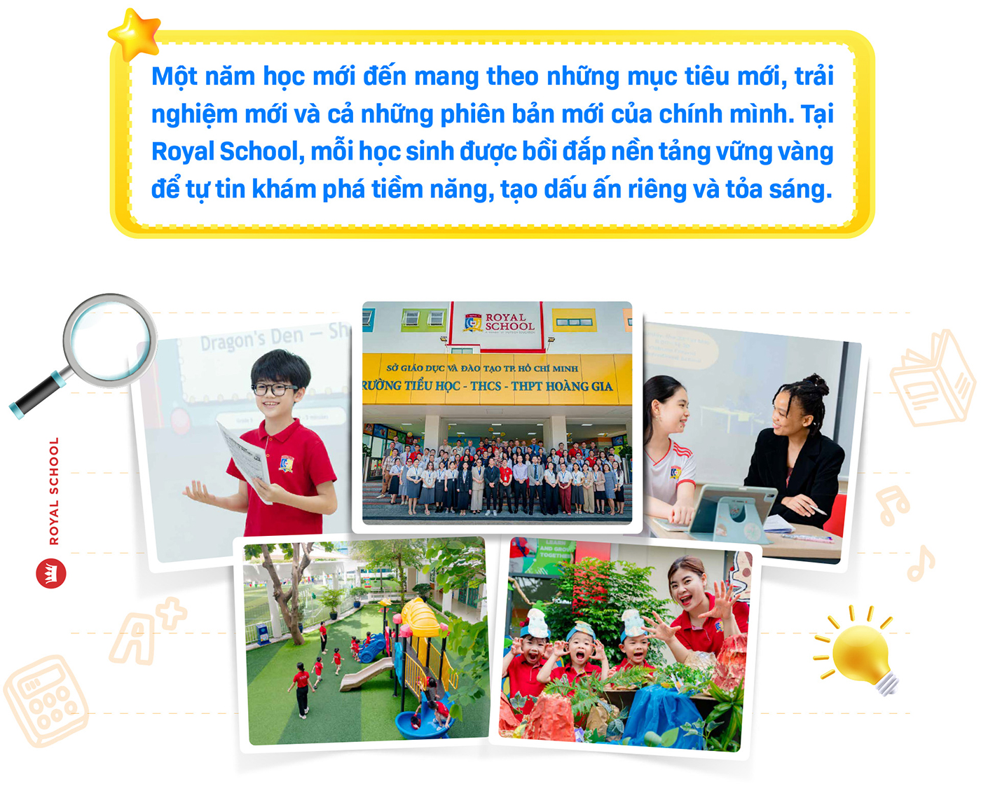 Royal School: Bồi đắp nền tảng vững vàng để con tỏa sáng - Ảnh 2