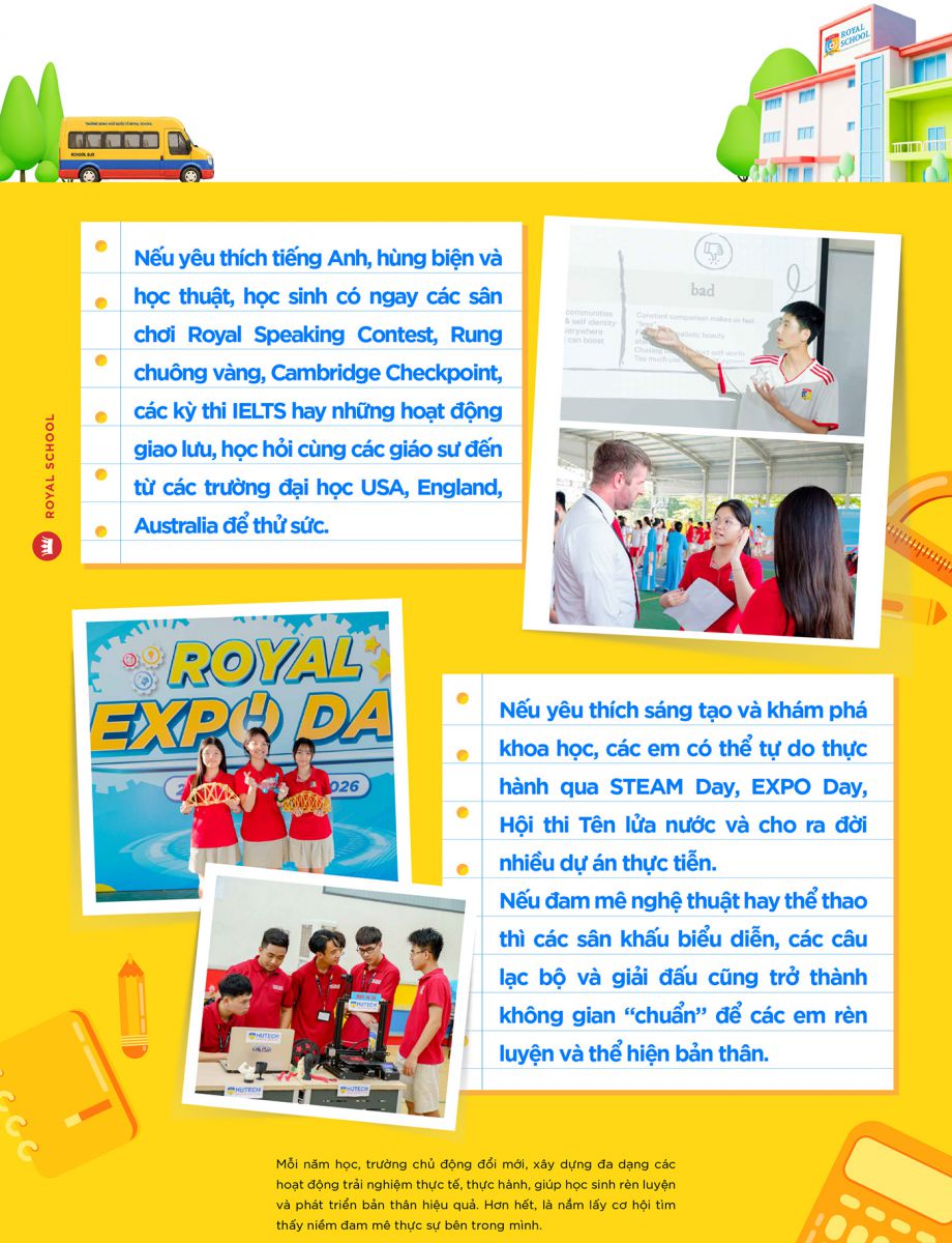 Royal School: Bồi đắp nền tảng vững vàng để con tỏa sáng - Ảnh 4