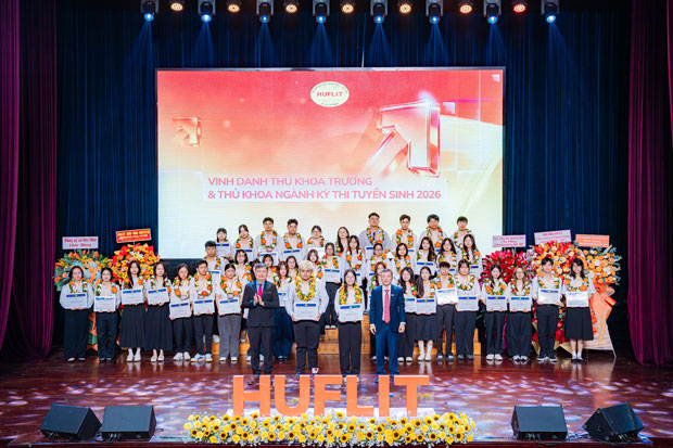HUFLIT công bố quỹ học bổng trị giá 81 tỷ đồng năm học 2026 - 2027
