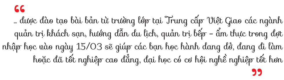 Việt Giao tổ chức nhập học ngành du lịch, khách sạn và bếp - Ảnh 5