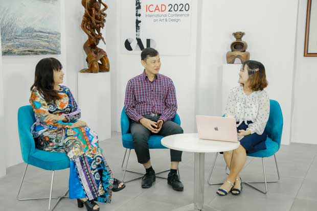 ĐH Văn Lang khai mạc Triển lãm thiết kế mỹ thuật quốc tế ICAD 2020 - ảnh 3