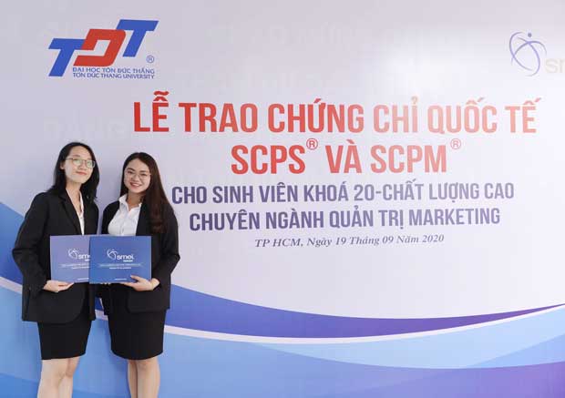 SMEI Việt Nam trao chứng chỉ cho sinh viên Đại học Tôn Đức Thắng - ảnh 2