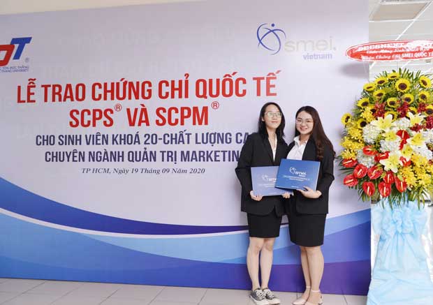 SMEI Việt Nam trao chứng chỉ cho sinh viên Đại học Tôn Đức Thắng - ảnh 3