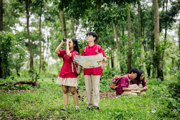 Trường học Xanh - câu chuyện từ bục giảng đến những rừng cây - ảnh 1
