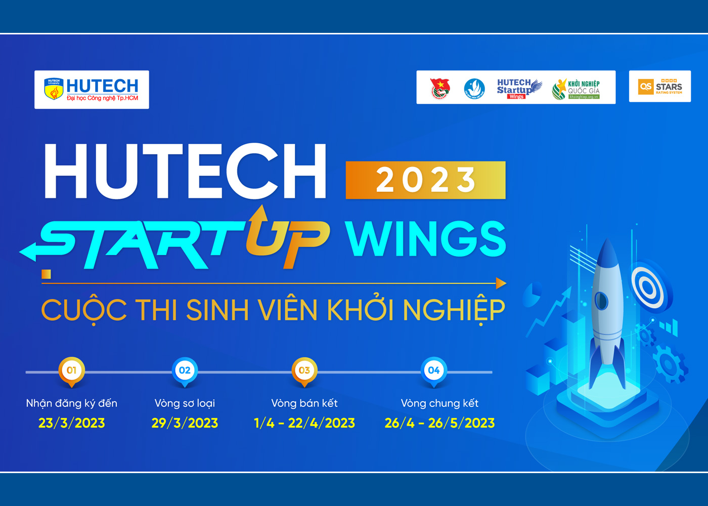 HUTECH Startup Wings 2023 - sân chơi khởi nghiệp cho sinh viên đã trở lại - Ảnh 1
