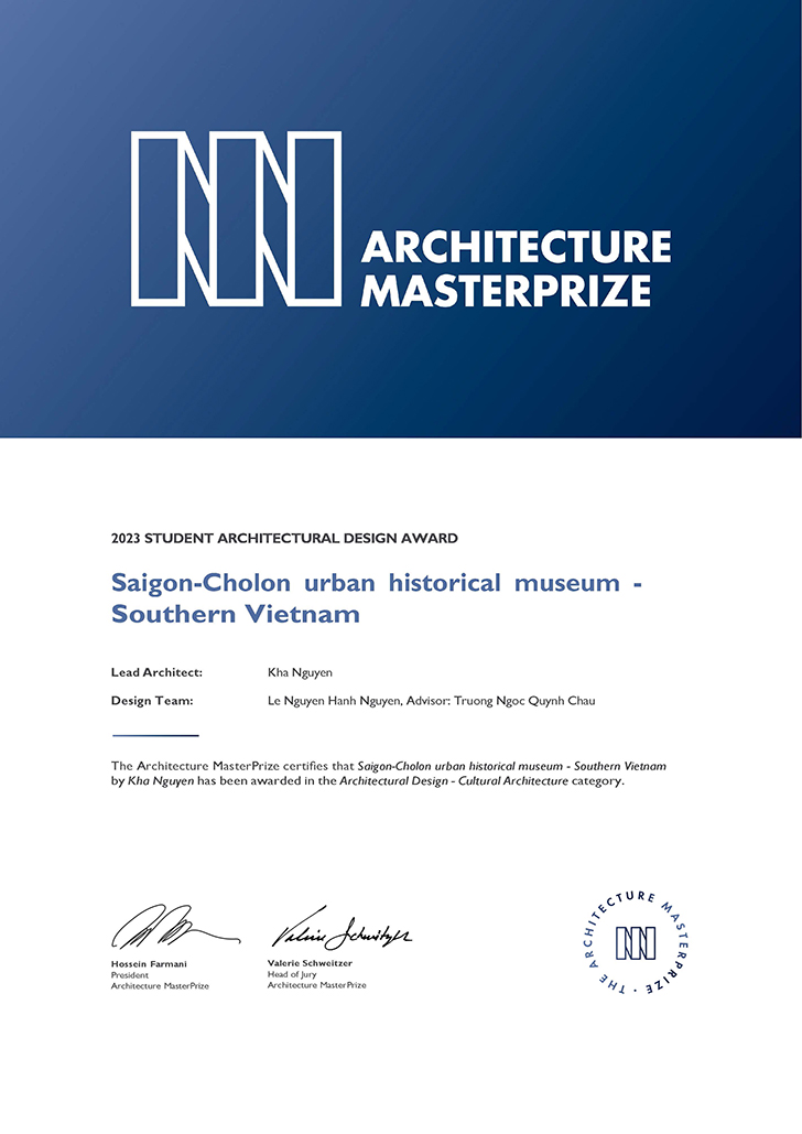 Cựu sinh viên HUTECH giành chiến thắng tại Giải thưởng Kiến trúc Quốc tế AMP 2023 - ảnh 3