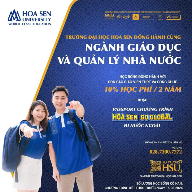 Đại học Hoa Sen công bố nhiều gói hỗ trợ cho tân sinh viên - ảnh 2