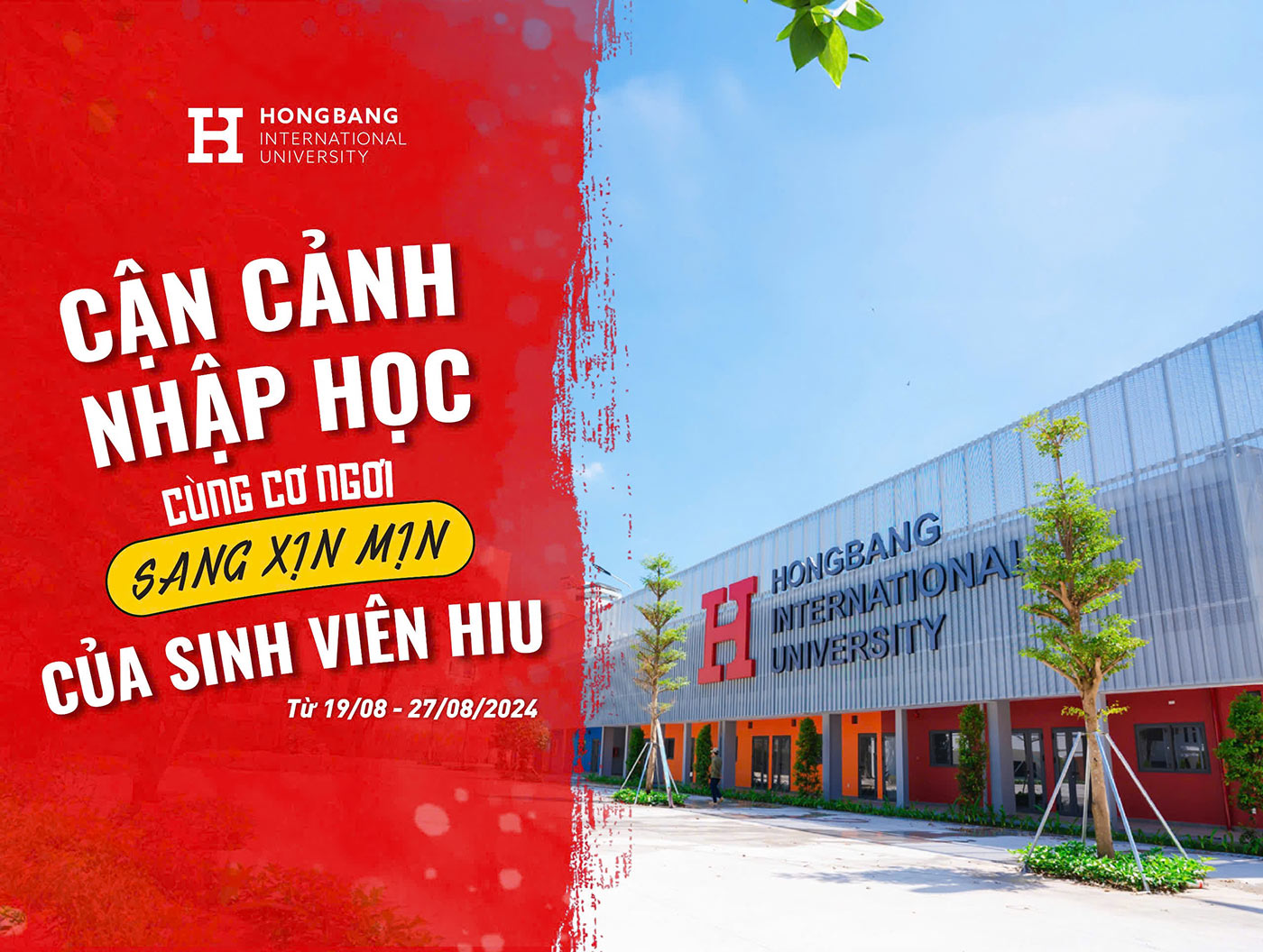 Cận cảnh nhập học cùng cơ ngơi sang, xịn của sinh viên HIU - ảnh 1