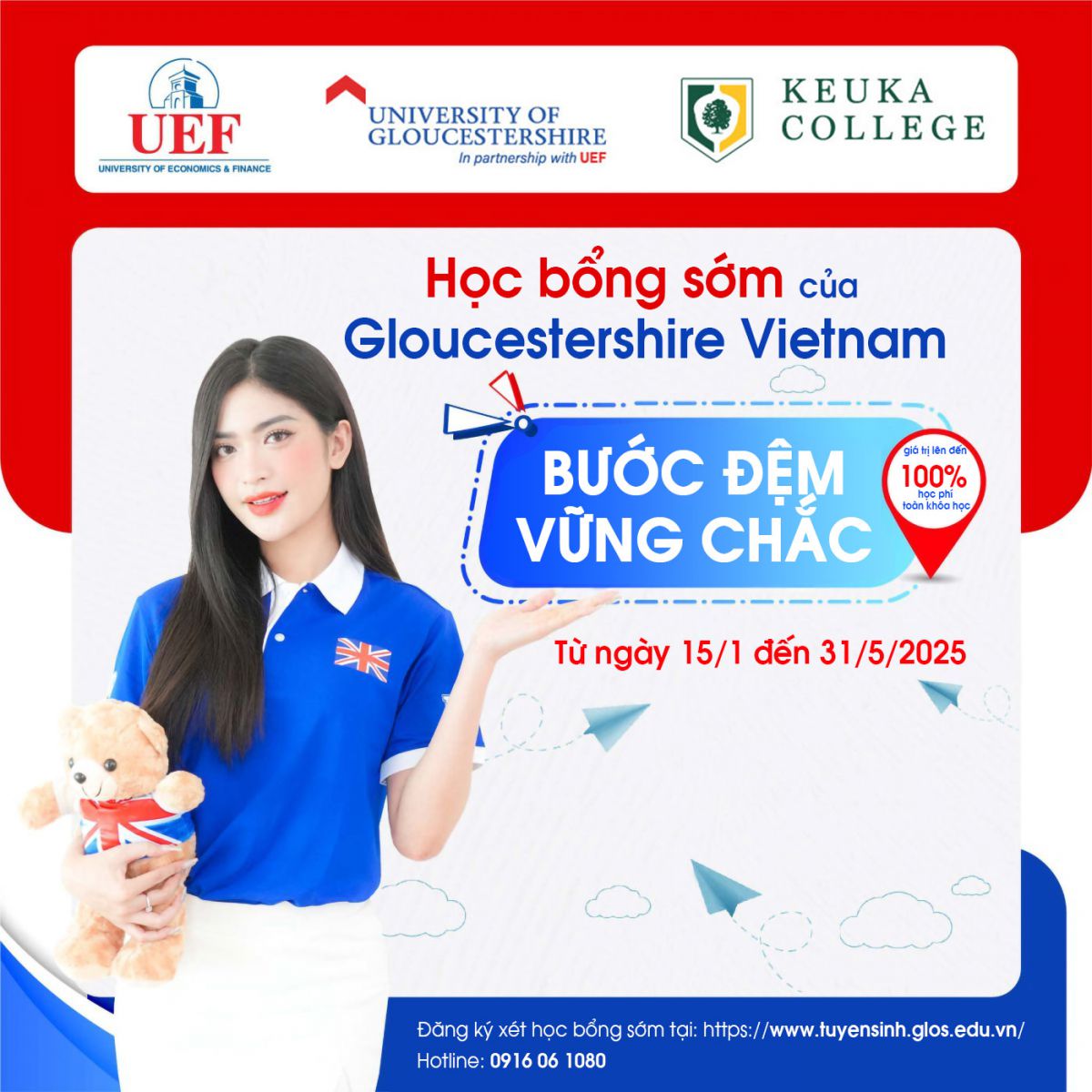 Học bổng sớm của Gloucestershire Vietnam - bước đệm vững chắc - ảnh 1