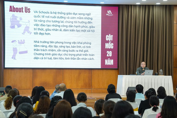 VA Schools ra mắt bộ nhận diện thương hiệu mới: Trường học của sự lắng nghe
