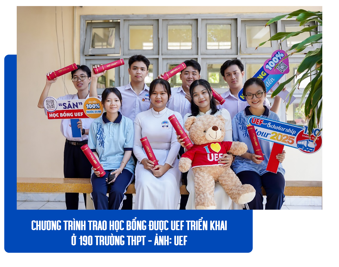 Học sinh Tây Nam Bộ nhận học bổng lên đến 100% từ UEF - Ảnh 2