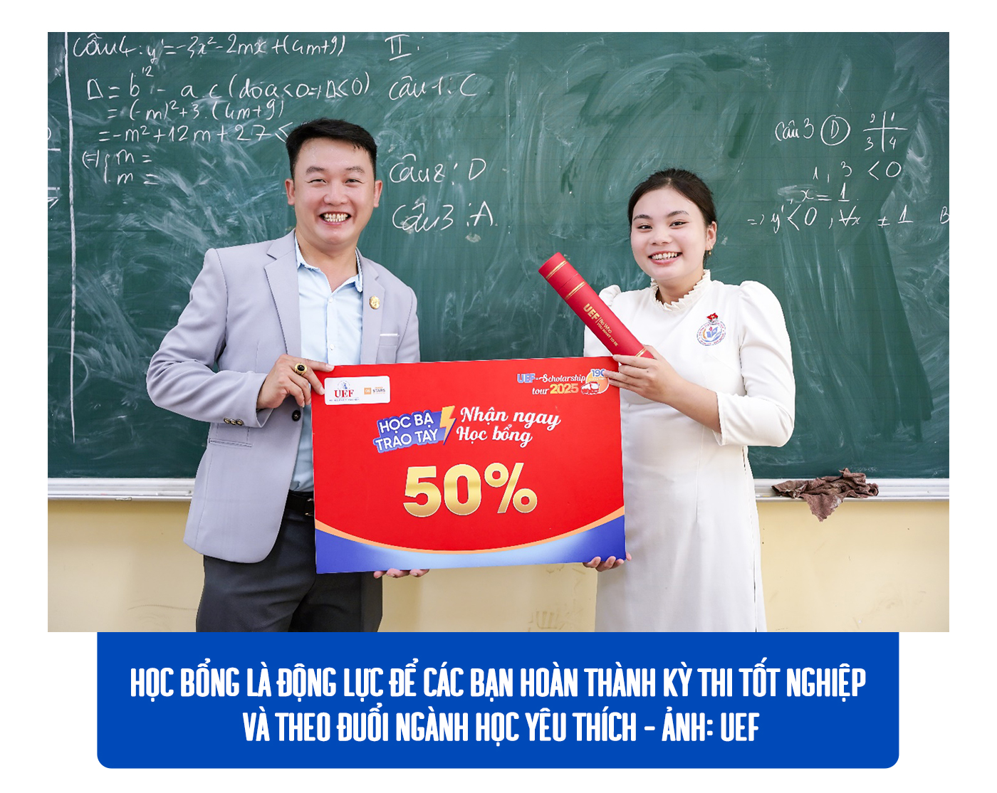 Học sinh Tây Nam Bộ nhận học bổng lên đến 100% từ UEF - Ảnh 5