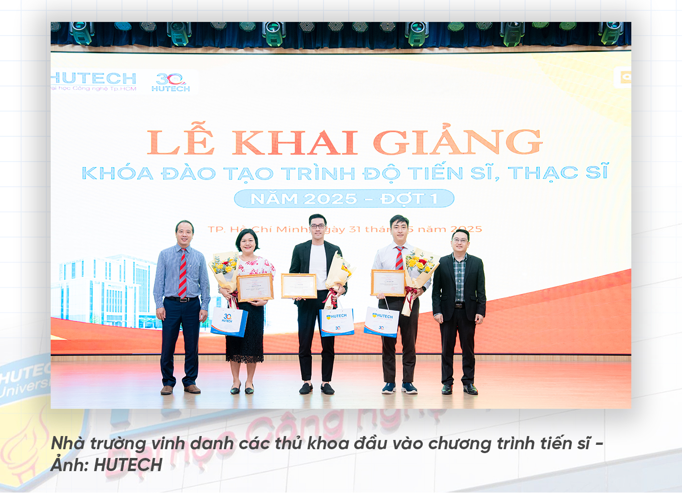 HUTECH khai giảng cho tân học viên cao học và nghiên cứu sinh - Ảnh 4