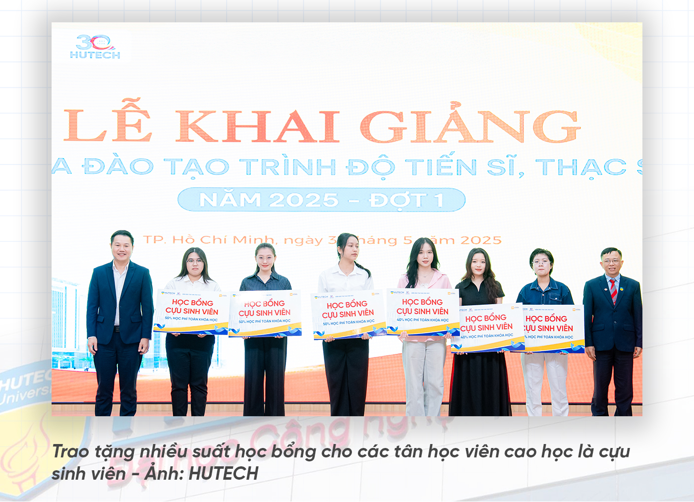 HUTECH khai giảng cho tân học viên cao học và nghiên cứu sinh - Ảnh 5