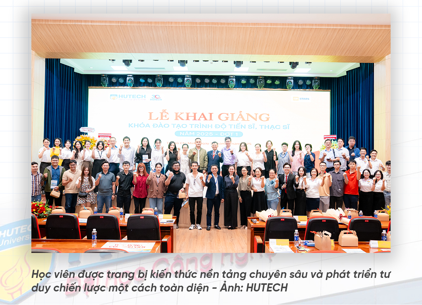 HUTECH khai giảng cho tân học viên cao học và nghiên cứu sinh - Ảnh 9