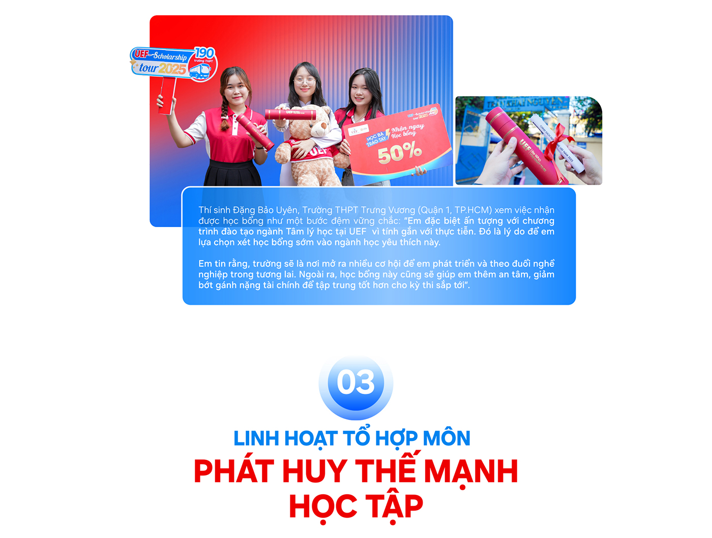 UEF nhận hồ sơ xét học bạ đến 30/6 - Ảnh 6