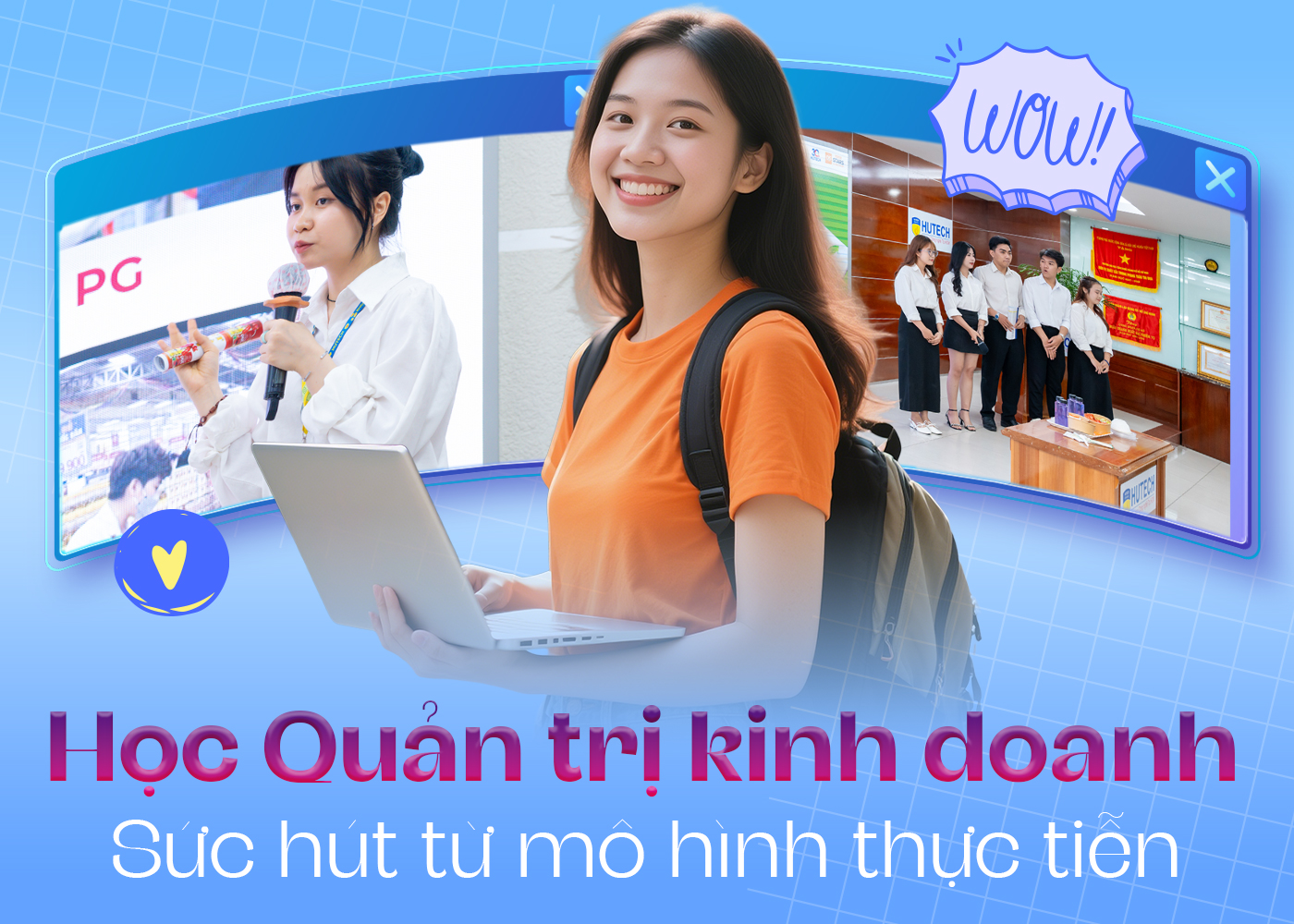 Học Quản trị kinh doanh: Sức hút từ mô hình thực tiễn - Ảnh 1