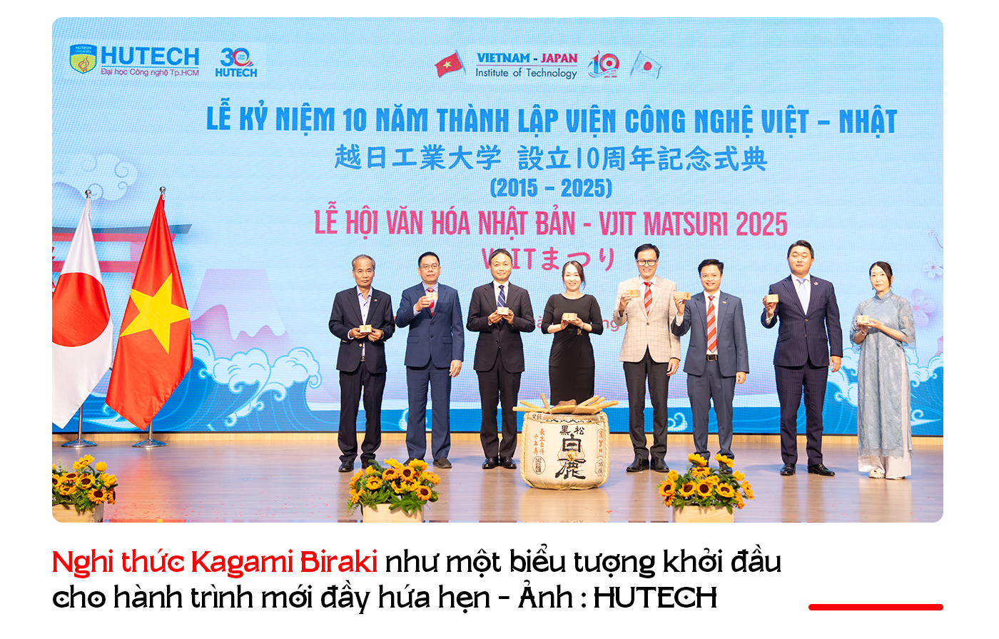 Viện Công nghệ Việt - Nhật HUTECH kỷ niệm 10 năm thành lập - Ảnh 5