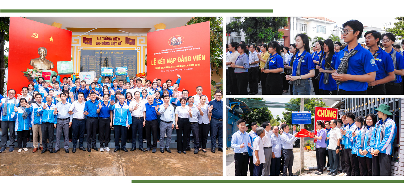 Mùa hè xanh HUTECH 2025: Hành trình người trẻ đi gieo mầm yêu thương - Ảnh 5