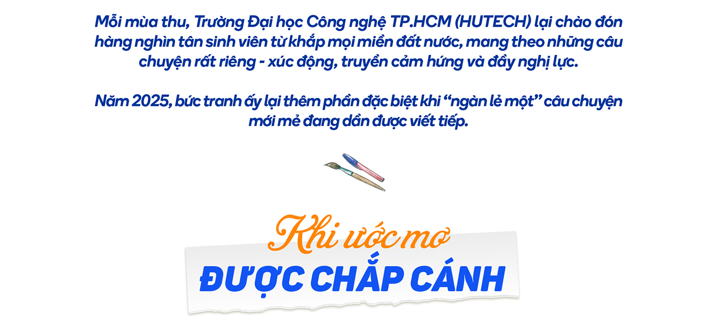 ′Ngàn lẻ một′ câu chuyện mùa nhập học 2025 tại HUTECH - Ảnh 2