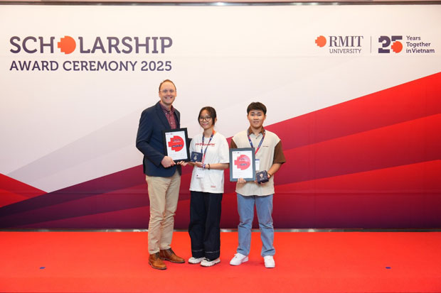 RMIT Việt Nam trao học bổng trị giá 47,5 tỉ đồng năm 2025