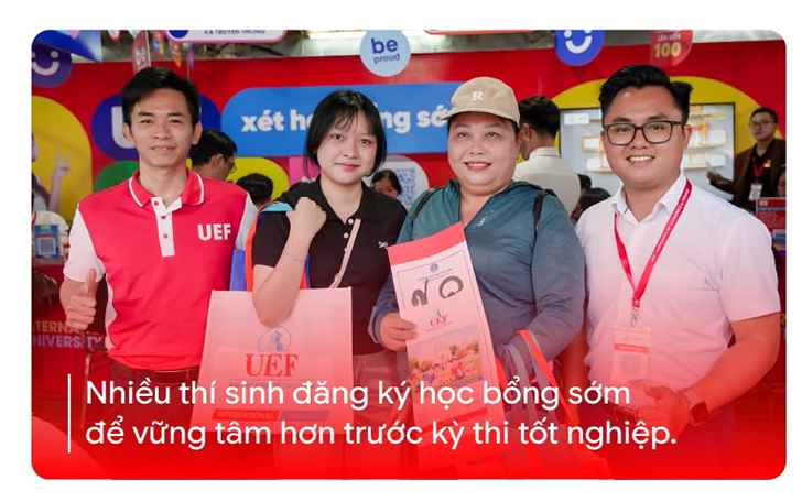 Thí sinh chọn xét học bổng sớm: An tâm suất vào đại học - Ảnh 4