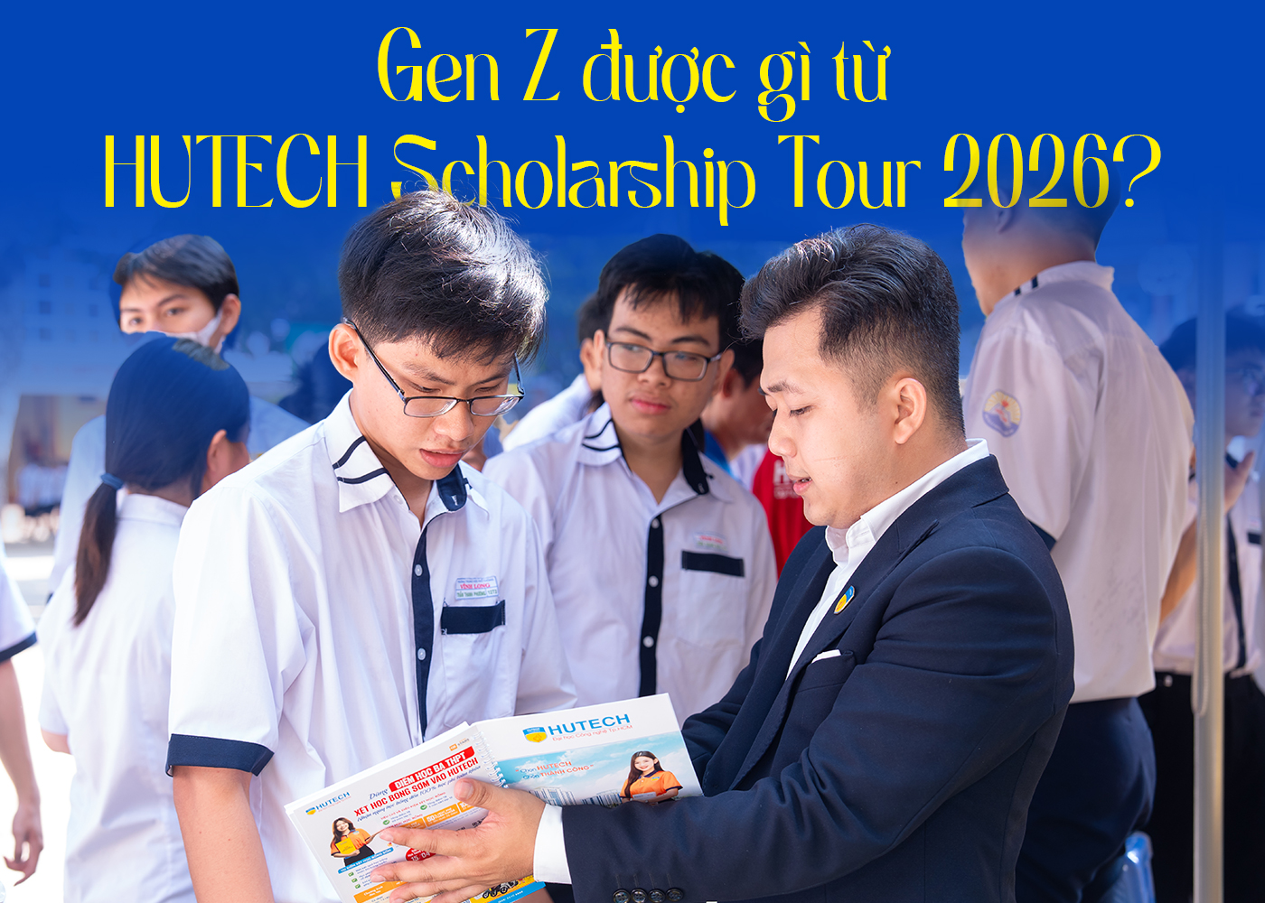 Gen Z được gì từ HUTECH Scholarship Tour 2026? - Ảnh 1