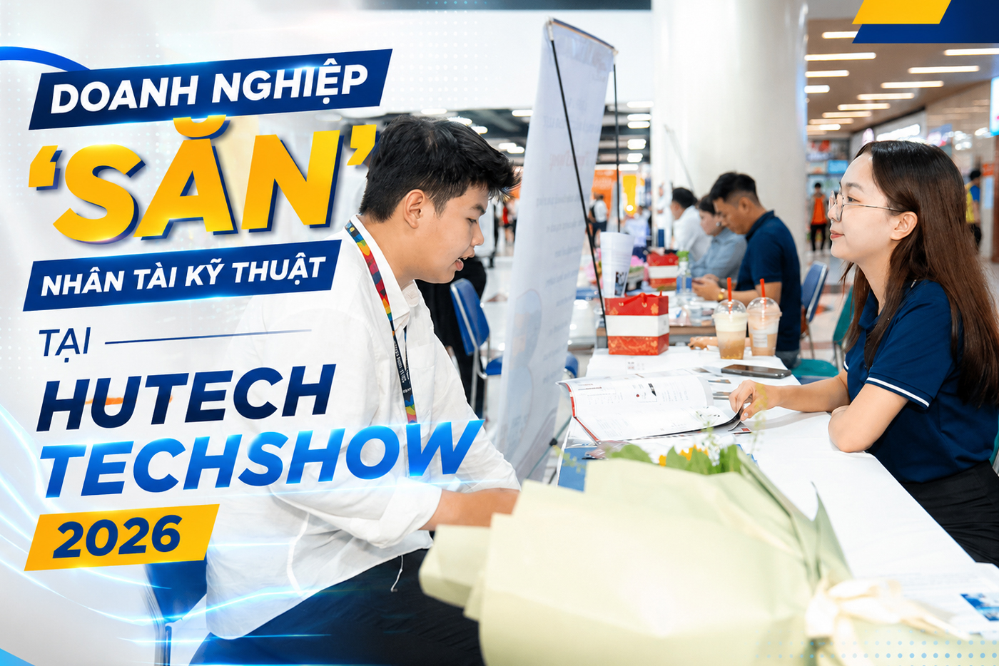 Doanh nghiệp ’săn’ nhân tài kỹ thuật tại HUTECH TECHSHOW 2026 - Ảnh 1