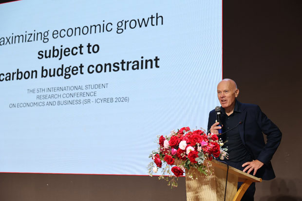 SR-ICYREB 2026: Gần 300 nghiên cứu sinh viên về bài toán phát triển bền vững SR-ICYREB 2026: Gần 300 nghiên cứu sinh viên về bài toán phát triển bền vững