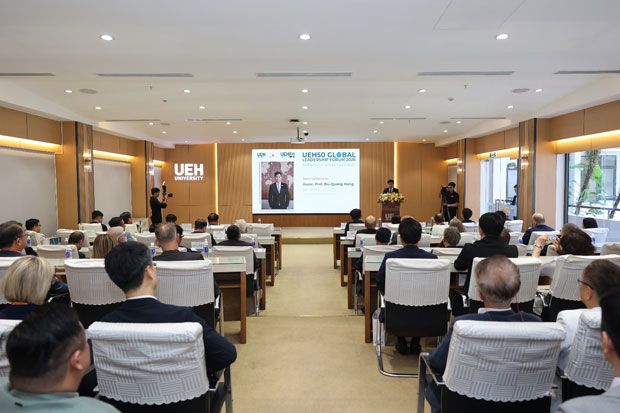 UEH kết nối lãnh đạo đại học quốc tế bàn về quản trị và tác động xã hội