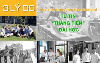 3 lý do học sinh trung học New Zealand tự tin thẳng tiến đại học