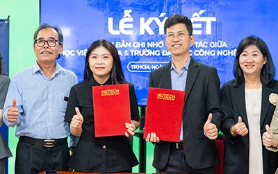HUTECH khánh thành phòng thực hành ngành nghệ thuật số