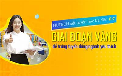 HUTECH xét tuyển học bạ đến 31-7 - giai đoạn vàng để trúng tuyển đúng ngành yêu thích