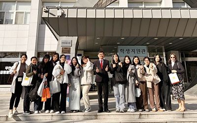 Hiệu trưởng HUFLIT ký kết MOU và thăm sinh viên trao đổi cùng các trường ĐH tại Hàn Quốc
