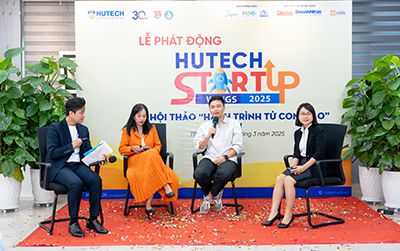 Khởi động sân chơi khởi nghiệp HUTECH Startup Wings 2025