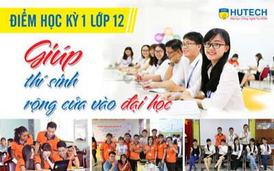 Điểm học kỳ 1 lớp 12 giúp thí sinh rộng cửa vào đại học