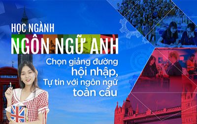 Học ngành Ngôn ngữ Anh - Chọn giảng đường hội nhập - Tự tin với ngôn ngữ toàn cầu