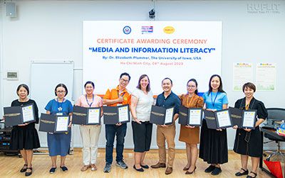 HUFLIT phối hợp cùng Đại sứ quán Hoa Kỳ tại Việt Nam nâng cao năng lực giảng dạy tiếng Anh cho giảng viên