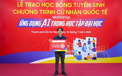 Chương trình cử nhân quốc tế xét tuyển với điều kiện ′dễ thở′